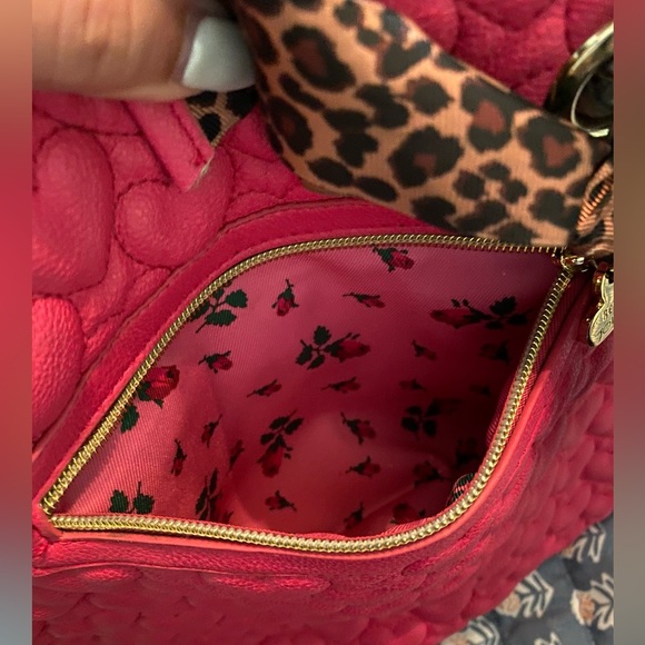 Betsy Johnson Pink Quilted Tote - Picture 6 of 8